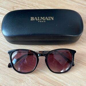 Balmain Havana Cat Eye Sunglasses